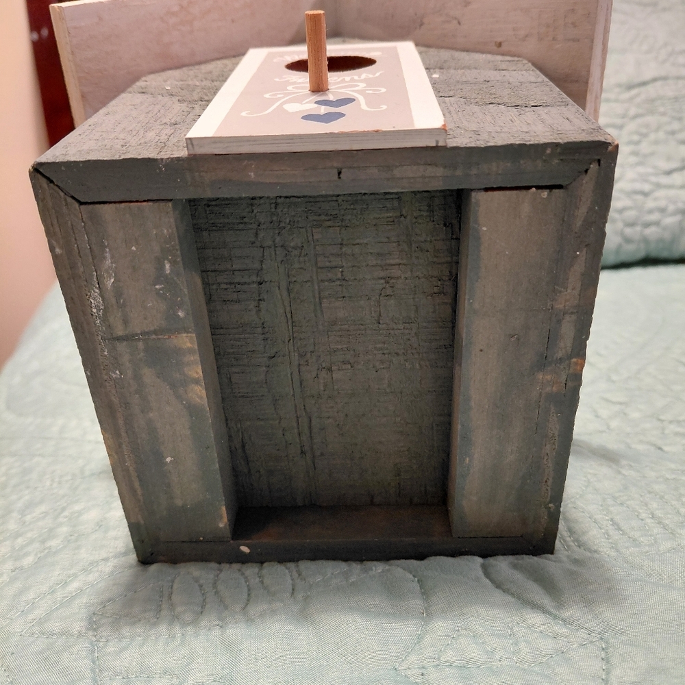 Birdhouse Blue, Gray and White with Classic Decor Accents Home Decor - Picture 3 of 6